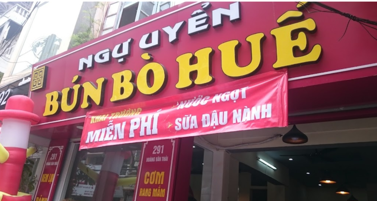 Bún bò Huế Ngự Uyển